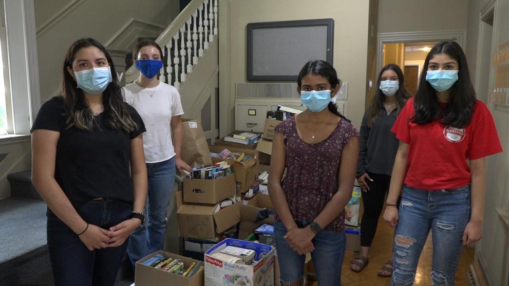 Parkland Students Donate Books to Allentown Nonprofit